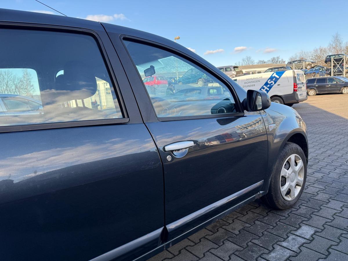 Dacia Sandero SD original T&uuml;r vorn rechts KNA Kometengrau Rohbau BJ10